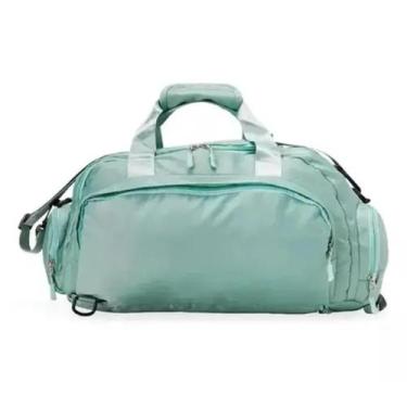 Imagem de Bolsa de Mão Alça Transversal Mochila de Costas Cor Verde - BJ Bolsas