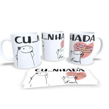 Imagem de Caneca de Porcelana Personalizada Cunhada e Cunhado Com Frases Engraçadas e Divertidas (Mod.6)