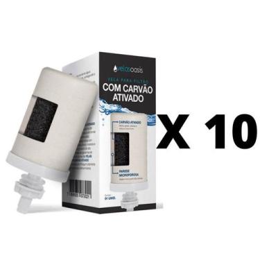 Imagem de Vela de Carvão Ativado Oasis para Filtro de Barro 10 unidades