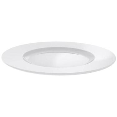 Imagem de Prato Tramontina Branco Porcelana Raso 28 cm Maria Augusta Avulso