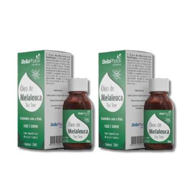 Imagem de Kit C2 Óleos de Melaleuca Face e Corpo Tea Tree 30ml - Bellaphytus - B