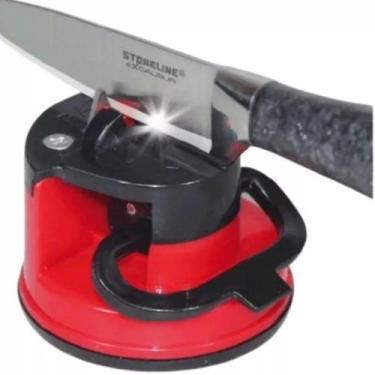 Imagem de Amolador De Faca Afiador Tesoura Canivete Facão Com Ventosa - FWB