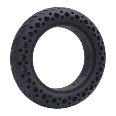 Imagem de Pneu de Absorção de Choque de Pneus de Borracha Sólida Com Excelente Aderência para Neve e Chuva Explosão de Scooter Elétrica de 10 Polegadas