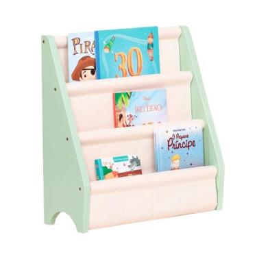 Imagem de Rack Porta Livros Infantil, Bookshelf Montessoriano Mini - Curumim Kid