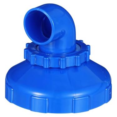 Imagem de Bocal de jato de piscina de 360°, bocal giratório de entrada para substituição de jato de retorno de piscina com braçadeira de mangueira, compatível com acessórios de spa Intex