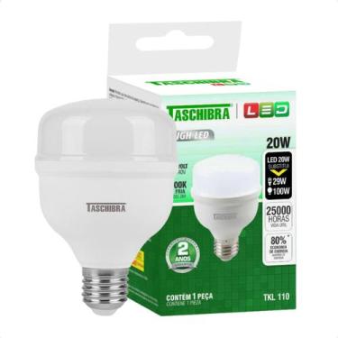 Imagem de Kit 10 Lâmpadas High Led TKL 20W Taschibra E27 Bivolt, 4000K - Neutro 