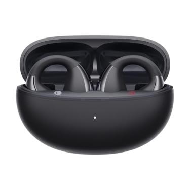 Imagem de Fones de Ouvido Abertos QCY Crossky C30, Fones Bluetooth 5.4 com Clipe, Conforto Leve, Ajuste Estável, 25 Horas de Reprodução (Preto)