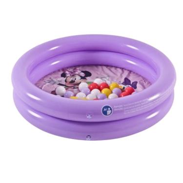 Imagem de Piscina de Bolinhas Inflável com 50 Bolas Minnie - brink +