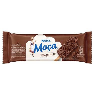 Imagem de Picolé Brigadeiro Moça Nestlé 63g com Granulado