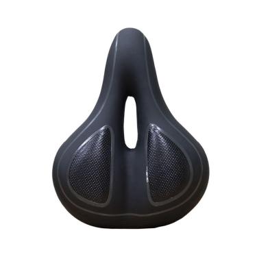 Imagem de Selim Vazado Absolute Comfort Duas Molas Preto-Cinza