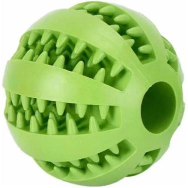 Imagem de Bola Bolinha Cachorros Gatos Pet Ração Petiscos Anti Stress - KPLAST, 