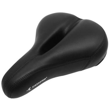 Imagem de Selim Calypso Journey Super Confort Vazado 265x200mm Preto - CLY COMPO