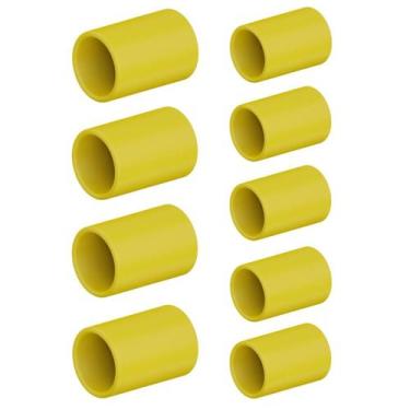 Imagem de 9 Luvas De Eletroduto Pressão Pvc 1/2'' 20mm Tigreflex