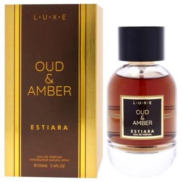 Imagem de Perfume Estiara Luxe Oud e Amber Eau de Parfum 90mL para mulheres