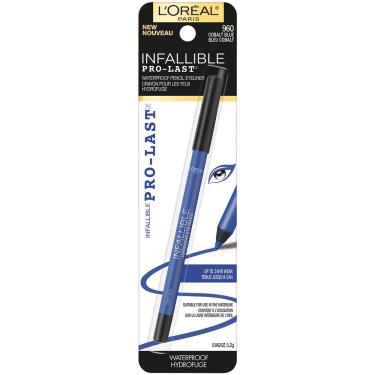 Imagem de Delineador L'Oreal Paris Infallible Pro-Last Pencil Azul Cobalto