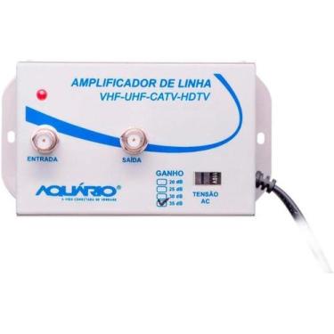 Imagem de Amplificador De Sinal Aquário De Antena Para Tv - 35db AL-35 - AQUARIO