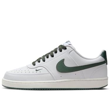 Imagem de Nike Tênis feminino Court Vision Low Next Nature (FV9952-101, branco/verde estádio/vela/verde vintage) tamanho 42, Branco/verde estádio/vela/verde vintage, 40
