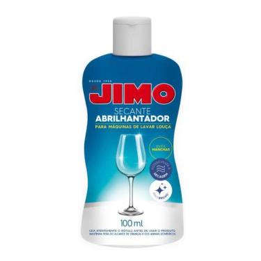 Imagem de Jimo Secante 100ml Abrilhantador Para Maquina Lava Louça Evita Manchas