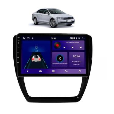 Imagem de Kit Multimídia Jetta 2012 / 2017 9 Pol Android Carplay Gps 2/32GB - 915BR ROADSTAR