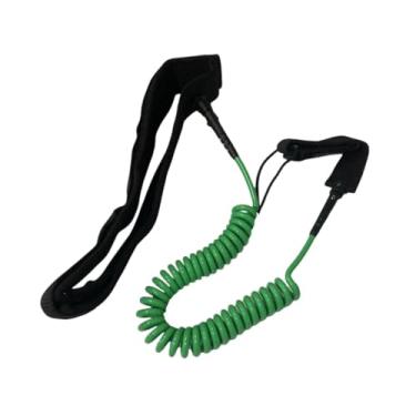 Imagem de YIJU Surf Board Leashh Stand Up Paddles Leash Board Torthle Strap Surfing Caist corda para Longboard, Verde