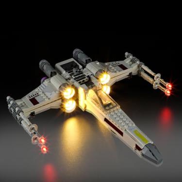 Imagem de Mililier LED Light Kit for Lego Star War Luke Skywalker X-Wing 75301 Building Set, Compatible with Lego 75301 Building Blocks Model(Not Include Blocks Set)