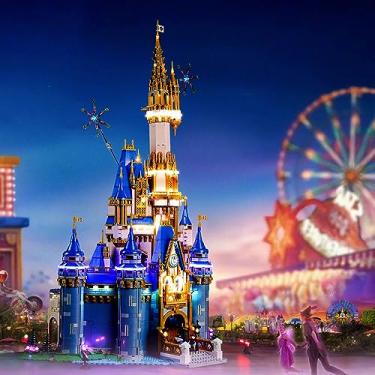 Imagem de BrickBling Kit de luz LED para Lego 2023 Disney Castle 43222, versão clássica, compatível com Lego 43222-nenhum modelo incluído