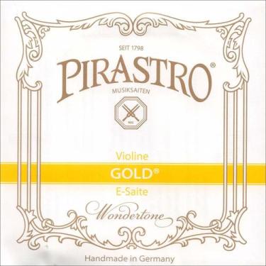 Imagem de Violino E String Pirastro Gold Label 4/4 com extremidade de laço de aç