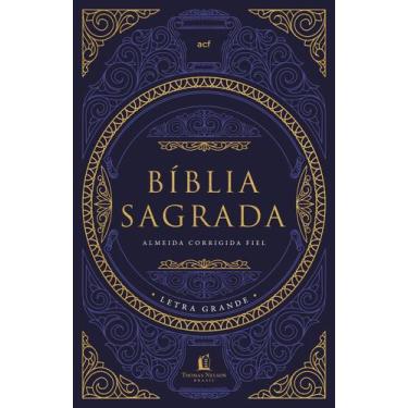Imagem de Livro - Bíblia Tesouro Sagrado, ACF, Capa Dura, Letra Grande, Leitura 