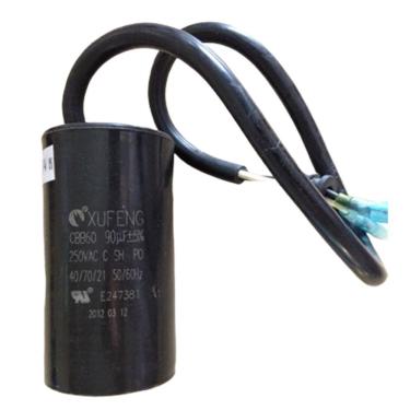 Imagem de Capacitor Lavadora Schulz Hidrolav 2000w 127v 90uf 250vac