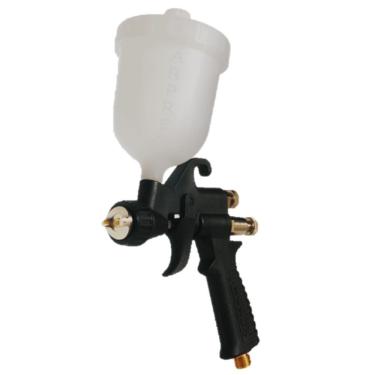Imagem de Aplicador De Pintura Arprex Stylo Preta Baixa Pressão Gravidade Bico 0.8 Mm 250 Ml
