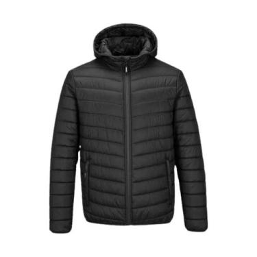 Imagem de Jaqueta Bobojaco Chic Bacanizado Nylon Unissex Impermeável, Preto, G3