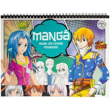 Imagem de Livro - MANGÁ - Imagine e Crie: Azul