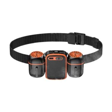 Imagem de Ｂｅｓｇａ Ventilador de cintura portátil, ventilador de refrigeração recarregável, baixo ruído, presente, refrigerador de cintura com cinto para escritório, a
