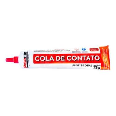 Imagem de Adesivo Cola De Contato 75g Bisnaga Sapateiro Tênis PISAFIX