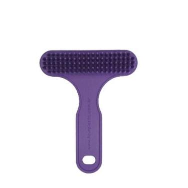 Imagem de Escova plástica Rastelo pente para cachorros e gatos - four plastic, l