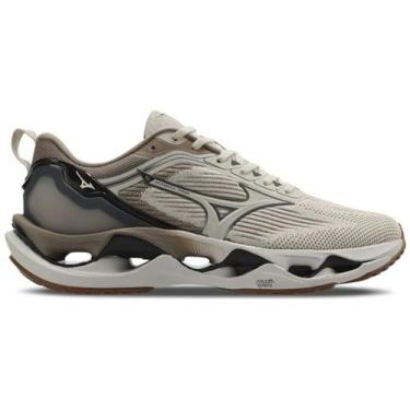 Imagem de Tênis de corrida mizuno wave stratos 3, Arenito, 38