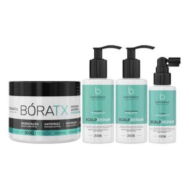 Imagem de Borabella Boratx Bt-o.x 300g Kit Scalp Repair Sh Cond Fluido