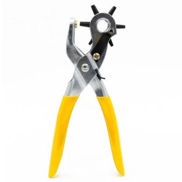 Imagem de Alicate Perfurador De Couro Com 6 Tamanhos Ajustáveis - Bomvink