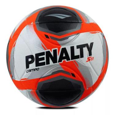 Imagem de Bola De Futebol De Campo S11 R1 Xxv Penalty Termotec Oficial, Branco, 