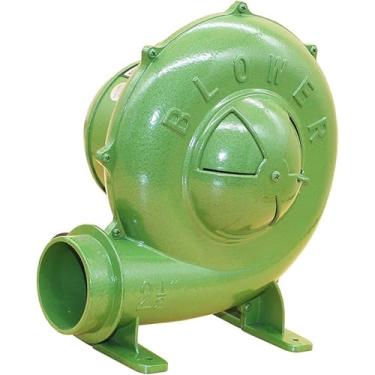 Imagem de Ventilador De Bomba Ventilador De Espreguiçadeira Inflável Comercial, 110-220v Soprador De Forja De Ferreiro, Ventilador De Ar Para Churrasco, Acionador De Partida De Fogo, Fol, Green, 150W
