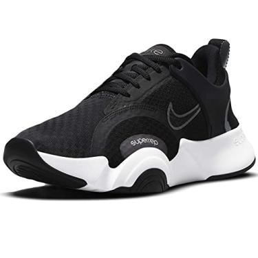 Imagem de Nike Womens Superrep GO 2 Running Trainers CZ0612 Sneakers Shoes (UK 7.5 US 10 EU 42, Black Metallic Dark Grey White 010)