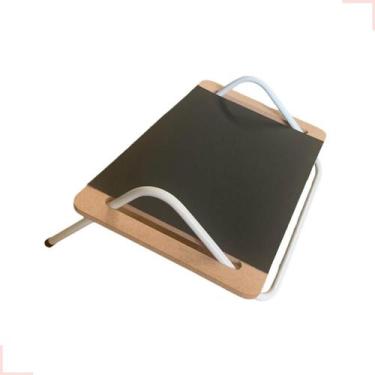 Imagem de Apoio Ergonomico Para Os Pés Base Suporte Inclinavel - PB, Branco