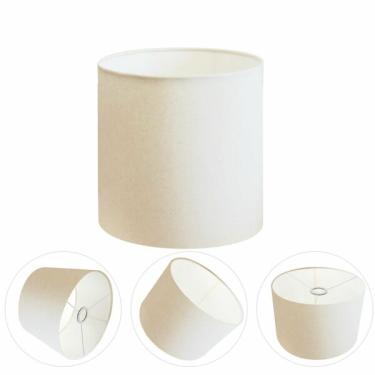Imagem de Cúpula Abajur Cilíndrica Cp-8009 Ø25x20cm Branco