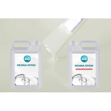 Imagem de Resina Epóxi 1KG + Cor sólida Creme RAL9001 AG - Resinas ag