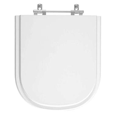 Imagem de Assento Sanitário Poliester Vogue Plus Branco para bacia Deca com Proteção Antimicrobiana