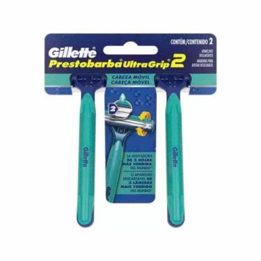 Imagem de Aparelho de Barbear Prestobarba Ultragrip 2und Cabeça Móvel - Gillette