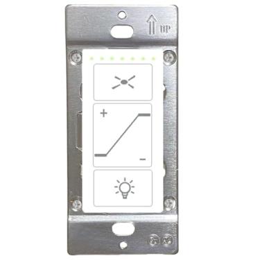 Imagem de Nexete Kit de controle remoto universal para ventilador de teto e regulador, 3 velocidades, interruptor TRIAC, atuador de controle remoto, operação automática