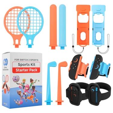 Imagem de FUNDIARY 10 in 1 Accessories Kit for Switch 2 Sport Game