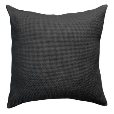 Imagem de Capa de Almofada em Suede Texturizado Premium 50x50cm Luxo Decorativa 