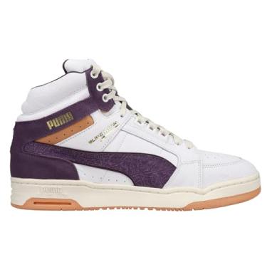 Imagem de PUMA Slipstream Mid SC Mens Shoes Size 9, Color: White/Sweet Grape